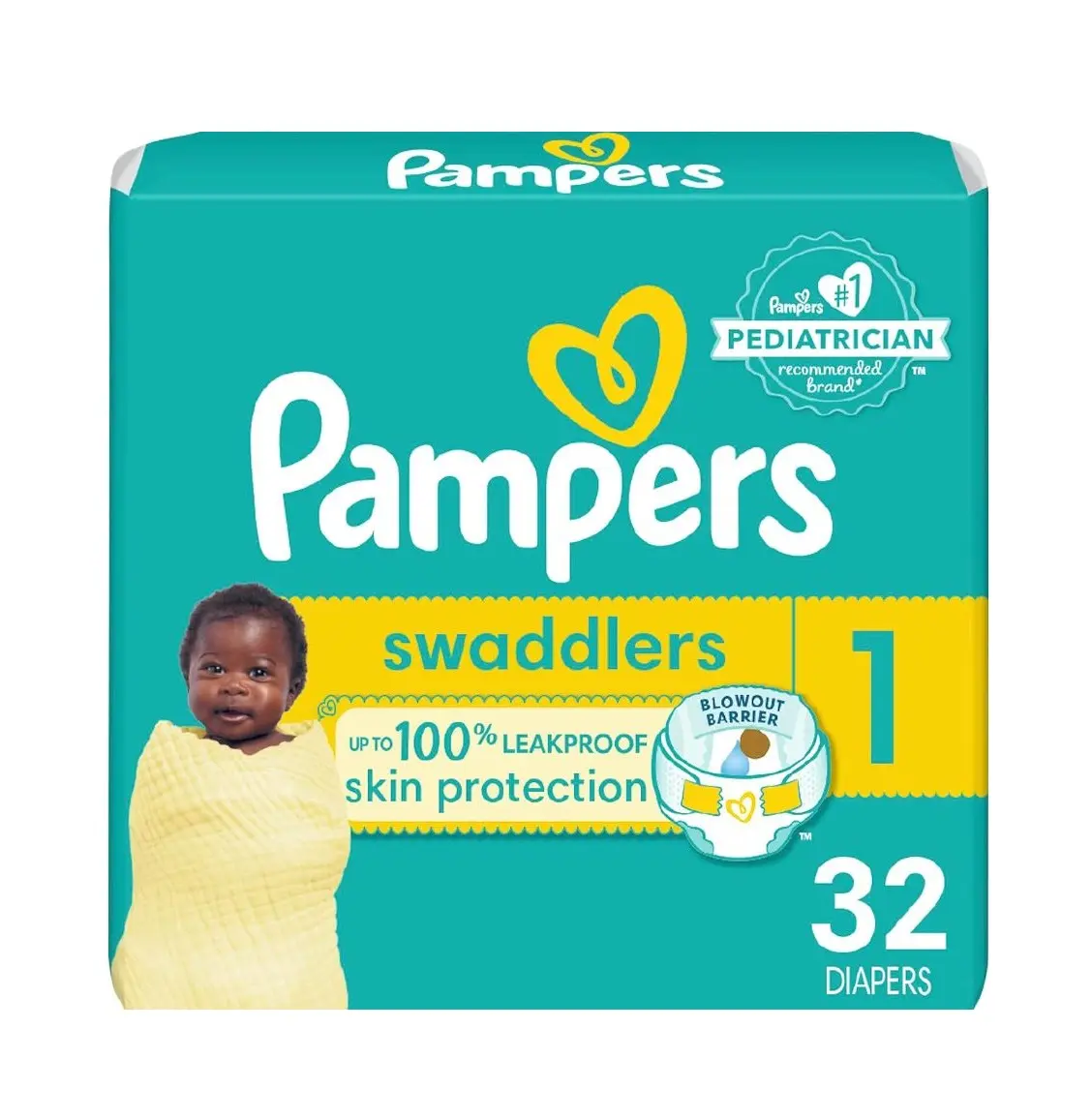 Couches pour bébé Pampers originales à vendre par le fournisseur direct en gros Pantalons de couches sèches pour bébé Pampers à vendre