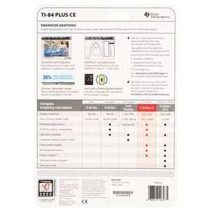 Nouveau STOCK Meilleure qualité Calculatrice scientifique TI-84 Plus CE Alimentée par piles Couleurs personnalisées OEM ODM Support disponible pour - Product Image 3