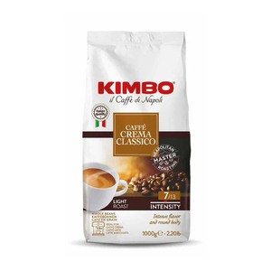 Kimbo Crema caffe Classico กาแฟถั่วทั้งเมล็ดกาแฟรสชาติสมดุลแพคเกจ1กก. - Product Image 4