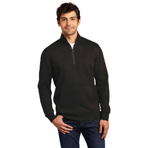 Sweat à capuche zippé pour homme, logo personnalisé, en molleton français, coupe-vent, 100% polyester, noir uni, décontracté, chaud, hiver, 430g - Product Image 2