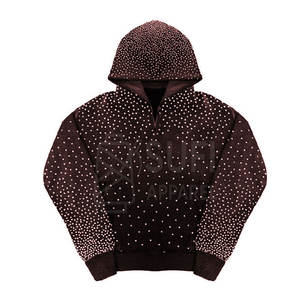 Sudadera Informal con Pedrería Brillante, 100% Algodón, Moderna y Cómoda para Uso Diario en Invierno - Product Image 3
