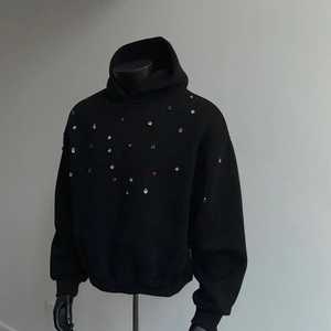 Factory Heavyweight 100% Cotton Terry Fleece Casual Streetwear Breathable Regular Fit Men <b>Hoodies</b> No <b>String</b> - Product Image 4