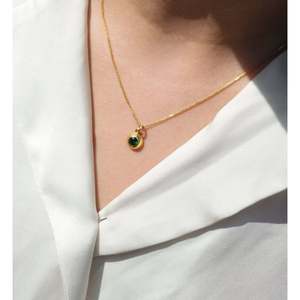 August Birthstone <b>Layered</b> <b>Fashion</b> <b>Necklace</b> - Product Image 2