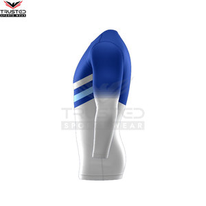 เสื้อรัชการ์ดแขนยาวผ้าสแปนเด็กซ์โพลีเอสเตอร์สำหรับผู้ชาย - Product Image 4