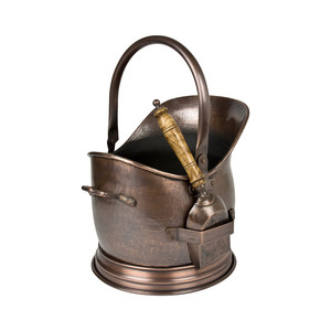 Top Quality Sustainable <b>Coal</b> Bucket <b>Coal</b> and Ash Bucket With Shovel <b>Coal</b> Storage Metal Bucket Manufacture From India - Product Image 4