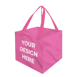 Non Woven Handled Bag Free Design with Your Logo for Shopping Reusable <b>Cheap</b> Price - Product Image 2
