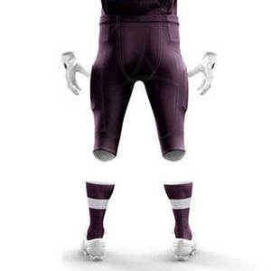 ชุดอเมริกันฟุตบอลของผู้ชายผ้าโพลีเอสเตอร์ระบายอากาศแขนสั้นสำหรับผู้ใหญ่100% ฤดูร้อนตามสั่ง - Product Image 4