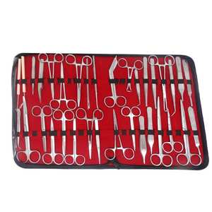 ชุดเครื่องมือผ่าตัดสำหรับนักศึกษาแพทย์ 168 ชิ้น ทำจากเหล็ก สำหรับใช้กับม้า เป็นมิตรกับสิ่งแวดล้อม ทนทาน - Product Image 2