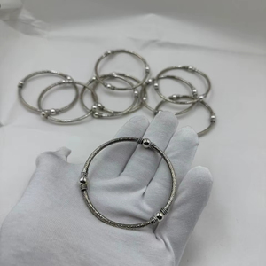 Nouveau design Bracelet à breloques géométrique en pierre naturelle en acier inoxydable pour femmes de style tendance pour les fêtes - Product Image 1