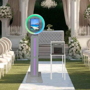 Nouvelle Cabine Photo 360° la Plus Vendue pour Appareils 10.2/11/12.9 Pouces, Idéale pour Fêtes, Mariages et Compatible avec le Streaming en Direct - Product Image 2