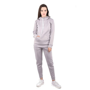 New Arrival Women's Tracksuits Pullover Comfortable Hoodie With Durable <b>Trouser</b> Sports Training Wear Sweat Suits for Adults - Product Image 1