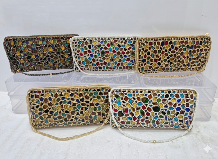 Antique Gold, White, Silver, Bright Gold, Brown