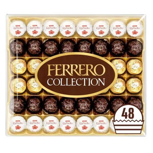 Colección de chocolate negro de lujo Ferrero Rondnoir con relleno de crema de cacao y oblea crujiente en caja de regalo de 48 piezas al por mayor - Product Image 3