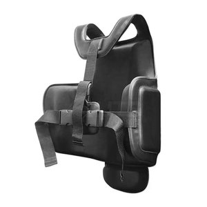 Protector de Pecho Profesional de Cuero y Goma para Entrenamiento de Artes Marciales, Boxeo y Fitness, Cómodo, Transpirable y con Protección Corporal - Product Image 3