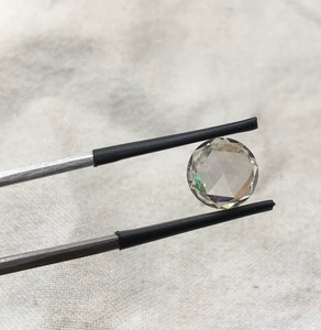 Diamante de corte Rosa moissanita blanca | Claridad VVS |/Fabricación blanca completa para anillos de Diamantes y otras joyas de diamantes - Product Image 3