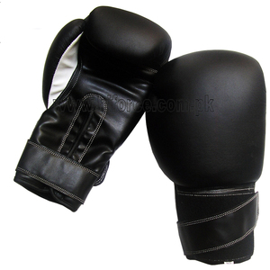 Precio de fábrica Guantes de boxeo con logotipo personalizado de alta calidad Guantes de boxeo de lucha personalizados Mma Cuero de PU - Product Image 4