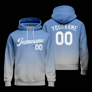 Logo personnalisé Pas cher États-Unis Sweat à capuche de baseball à lacets pour hommes Vente en gros Sweats à capuche brodés de haute qualité Sweat à capuche polaire d'hiver - Product Image 1