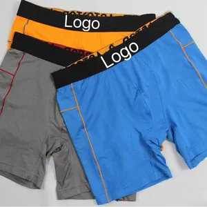 ชุดชั้นในผู้ชายสีพื้นแบบพรีเมี่ยมบ็อกเซอร์ของผู้ชายผ้าใยไผ่เอวต่ำชุดชั้นในผ้าฝ้ายยืดหยุ่นสูง - Product Image 4