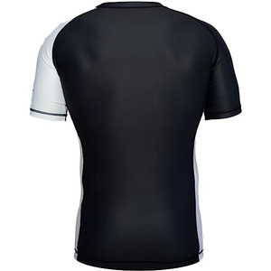 Vente en gros vierge OEM côtés avant et arrière vert manches courtes noir Compression Shirt manches longues MMA LOGO - Product Image 2