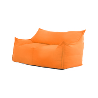 Canapé inclinable moderne de luxe pas cher pour salon, pouf gonflable, fauteuil beanbag avec repose-pieds, ensemble canapé-lit pour villa