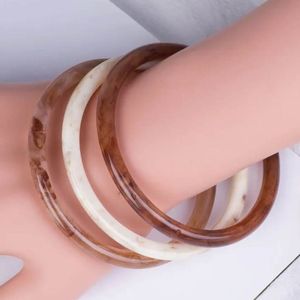 เครื่องประดับสร้อยข้อมืออะคริลิคเรซิ่นเครื่องประดับกำไลข้อมืออะคริลิคหลากสีขนาดใหญ่ไม่สม่ำเสมอสำหรับ - Product Image 2