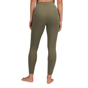 Leggings de Yoga de Cintura Alta Elástica para Mujer, Color Sólido, Efecto Levanta Glúteos, Transpirables, Control de Abdomen, para Gimnasio y Entrenamiento - Product Image 3