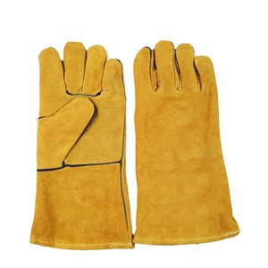 Nuevo 2025 Guantes de trabajo de cuero de vaca más vendidos Guantes DE SEGURIDAD Guantes de soldadura - Product Image 1