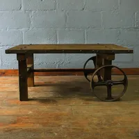 Ensemble de tables basses en bois massif de qualité supérieure, design moderne et luxueux, taille personnalisée, qualité supérieure, ANCIENT WORKS, meubles de salon