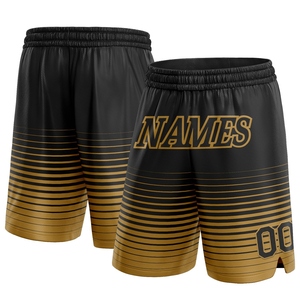 Industrie Direct Engro Sportswear Pantalones cortos de baloncesto auténticos naranjas y negros personalizados cómodos - Product Image 1