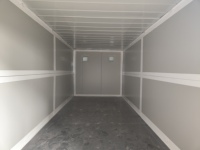Maisons conteneurs pliantes préfabriquées 20 pieds, dépliables rapidement, en kit plat, portables et modulaires, pour le camping et les petites habitations
