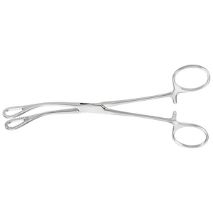 Fórceps de esponja Foerster quirúrgicos reutilizables Manual recto y curvo de acero inoxidable de alta calidad clase II precio barato - Product Image 6