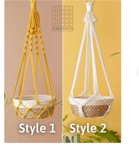 Ceiling Planter, Minimalist <b>Hanging</b> Customized Macrame Plant Hanger for <b>Wall</b> and Window Decoration - Product Image 3