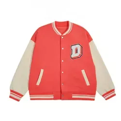 Veste Versity de fabricant de vêtements streetwear pour hommes à bas prix/Vente en gros de vestes coupe-vent d'hiver avec logo personnalisé pour hommes - Product Image 3