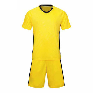 Conjuntos de Uniformes de Fútbol Unisex de Dos Piezas de Alta Calidad, Jersey con Impresión Digital Personalizada, 100% Poliéster, Logotipo Personalizado, Nombre del Jugador Personalizado - Product Image 3