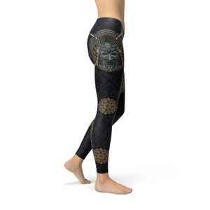 Wholesale Custom Sports Fitness <b>Leggings</b> for <b>Women</b> High Quality Active Gym Wear with Mid Waist Solid <b>Pattern</b> - Product Image 4