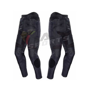 กางเกงหนังขี่มอเตอร์ไซด์สำหรับผู้ชายกางเกงอุปกรณ์สำหรับขี่มอเตอร์ไซด์แบบสั่งทำสไตล์การแข่งใหม่ - Product Image 3