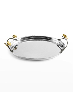 Nouvelle arrivée en métal en forme de feuille plateau de présentation de service de fruits décoratif de table de salle à manger de luxe moderne pour la maison hôtel et restaurants - Product Image 2