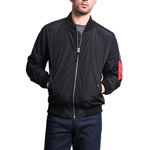 Chaqueta Bomber de alta calidad para hombre, lona de invierno, cuello con capucha, bordado de chenilla, parche universitario, Letterman de talla grande para hombre - Product Image 5