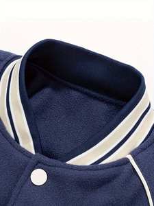 OEM personnalisé poids lourd surdimensionné collège Baseball Varsity veste hommes Letterman veste chenille broderie grande taille - Product Image 3