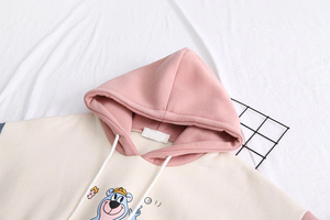 เสื้อฮู้ด2024สตรีทแวร์เสื้อมีฮู้ดปักโลโก้เสื้อฮู้ด - Product Image 3