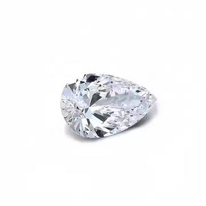 Premium Pear Shape IGI Certified Lab Grown Diamond VS1 Clarity E Color CVD/HPHT para Luxury Custom Ring Timeless Stud Earring - Product Image 4