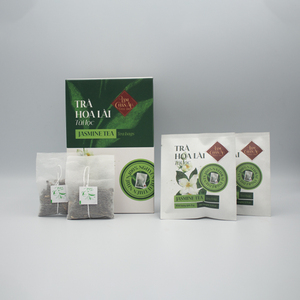 Fábrica de té Té personalizado Bolsas de té de jazmín Buen gusto Ingredientes de sabor distintivo ISO HACCP Embalaje personalizado Vietnam - Product Image 1