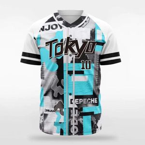 Logo personnalisé en gros Nom Maillot de softball en gros Chemise de baseball personnalisée pour les jeunes Maillots de baseball et de softball - Product Image 1