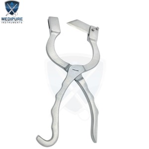 Nouveau couteau de castration Barry en acier inoxydable Instrument vétérinaire outil de castration animale pour bovins chèvres moutons et chevaux - Product Image 5