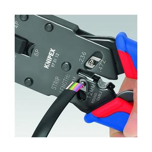 คีมย้ำสายไฟแบบขัดเงาของ Knipex สำหรับปลั๊กแบบตะวันตก - Product Image 2