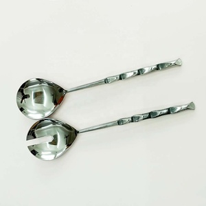 Juego de mesa de comedor de diseño real para fruta y verdura, set de herramientas aptas para lavavajillas, tenedor para ensalada, pulido de espejo, nuevo - Product Image 3