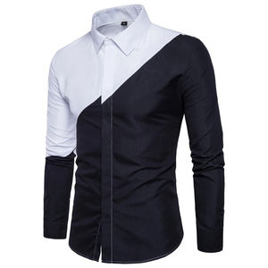 2025 nuevas camisas de manga larga de vestir informales para Hombres Calientes 100% algodón multicolor cuello levantado cómodo personalizable - Product Image 2