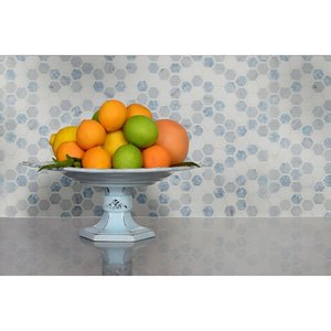 กระเบื้องโมเสค Azula Marble Union ลายหกเหลี่ยม ขนาด 12x12 นิ้ว ผิวขัดเงา ทันสมัย กันน้ำ หนา 8 มม. สำหรับตกแต่งผนังภายใน - Product Image 3