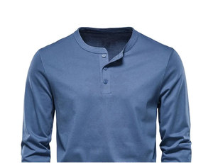 Nouveau Design Sweat Polyester 95% Spandex Sweat Hommes Casual Solide À Manches Longues Sweat 2023 - Product Image 2