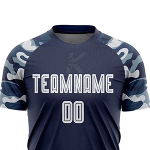 เสื้อเจอร์ซีย์ซับลิเมชั่นออกแบบเอง ระบายอากาศ แห้งเร็ว แขนสั้น คอกลม สำหรับผู้ชาย ฤดูร้อน โพลีเอสเตอร์ 100% KANEKA SPORTS KS-SJ-05 - Product Image 3